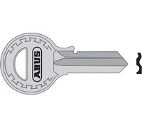 ABUS Mechanical T84/40 40mm Main Gauche Clé brute 08682 TK599 (One Size) (Multi Colour)
