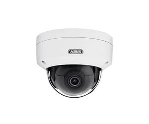 ABUS Mini caméra dôme IP PoE 4MPx - Caméra de Surveillance avec détection d'objets - Vision Nocturne de 30 m - IP67 - Angle de Vision de 103 degrés - pour intérieur et extérieur - Compatible microSD