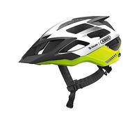 ABUS Montainbike-Helm Moventor Quin - Casque de vélo intelligent avec détection de collision et système d'alarme SOS - pour femmes et hommes
