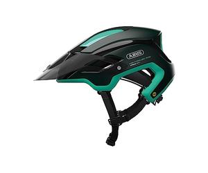 ABUS MonTrailer ACE Mips Casque de Mountain Bike - Casque robuste pour Vélo Tout-Terrain - Unisexe - Avec Support Caméra - Vert, Taille M
