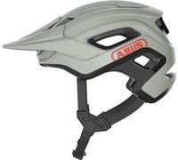 ABUS MTB-Helm CliffHanger - Casque de vélo pour les trails exigeants - avec de grandes ouvertures d'aération & système de courroie TriVider - pour femmes et hommes - Gris, taille M (54-58 cm)