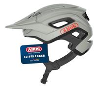 ABUS MTB-Helm Cliffhanger - Casque de vélo pour les trails exigeants - avec de grandes ouvertures d'aération & système de lanières TriVider - pour femmes et hommes