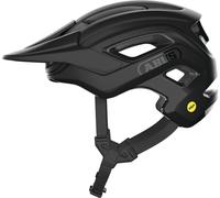 ABUS MTB-Helm Cliffhanger MIPS - Casque de vélo pour les trails exigeants - avec protection contre les chocs MIPS & grandes ouvertures d'aération - pour femmes et hommes - Noir Mat, Taille L (57-61 cm
