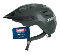 ABUS MTB-Helm MoTrip - Casque de vélo robuste avec visière réglable en hauteur pour VTT - ajustement individuel - unisexe