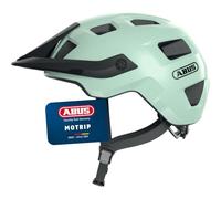 ABUS MTB-Helm MoTrip - Casque de vélo robuste avec visière réglable en hauteur pour VTT - ajustement individuel - unisexe