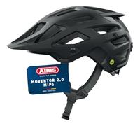 ABUS MTB-Helm Moventor 2.0 MIPS - Casque de vélo avec protection contre les chocs pour l'utilisation tout-terrain sur le VTT - Casque All-Mountain pour femmes et hommes