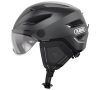 ABUS Casque vélo Pedelec 2.0 Ace – Polycarbonate, LED arrière rechargeable, fermeture magnétique – L