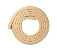 ABUS Protection d'arêtes Peter protège Contre Les Chocs sur Les Tables, Les armoires, Les Meubles - Extra épais - 240 cm de Long - Flexible et raccourcissable - Beige - 73139