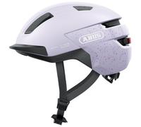 ABUS Casque vélo urbain Purl-Y Ace - LED, NTA, adapté aux VAE et Speed Bike - Violet S (51-55 cm)