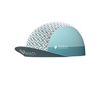 ABUS Race Cap - casquette stylée avec bande sweat - protège du soleil, des insectes et de la transpiration - s'adapte sous le casque de vélo de course - femmes et hommes - bleu, taille S