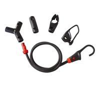 ABUS Sangles d'arrimage universelles SB15 - Tendeur de Bagages et sécurité de Charge Pendant Le Transport et Le Camping - Tendeur avec Crochet