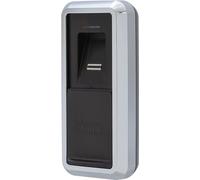 ABUS Scanner d'empreintes digitales HomeTec Pro Bluetooth CFS3100 - pour ouvrir la porte d'entrée - avec cache - pour le moteur de serrure de porte HomeTec Pro Bluetooth CFA3100 - argenté