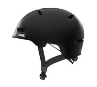 ABUS Scraper 3.0 Casque de Vélo de Ville - Casque de Vélo robuste pour la Circulation Urbaine en Hiver - Unisexe - Noir, Taille M