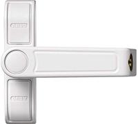 ABUS Sécurité supplémentaire pour fenêtre 2410 AL0145 - Serrure de sécurité avec verrou pivotant pour fenêtres à un vantail - Fermeture identique - Niveau de sécurité ABUS 6 - 89627 - Blanc