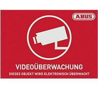 ABUS SECURITY-CENTER Autocollant d'avertissement surveillance vidéo 148 x 105 mm