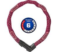 Chaine antivol abus tresor 1385 75cm rose
