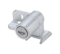 ABUS Serrure de compartiment à piles BLO PAN DT1 T82 | Verrou de remplacement sécurisé pour batteries Panasonic DT1, avec cylindre T82 et 2 clés, construction métallique robuste