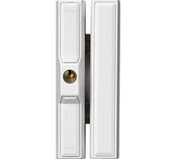 ABUS Serrure de fenêtre FTS88 AL0145 – 2 pênes acier à crochet – Verrouillage identique – Blanc