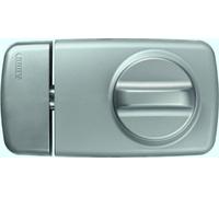 ABUS Serrure de porte supplémentaire 7010, avec bouton rotatif, argent, 53269 en métal
