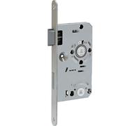 ABUS Serrure encastrée pour portes de WC ES WC R S 55 78 20-61772, argentée