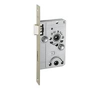 ABUS Serrure encastrée pour portes de WC ES WC R S 55 78 24-61768, argentée