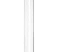 ABUS Set de Barres Anti-Effraction pour Fenêtres FOS/FSA - Barres de Verrouillage pour Serrures FOS550/A, FOS650/A et FSA3550 - 12024 - Longueur 75 cm - Lot de 2 - Blanc