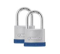 ABUS Silver Rock 80889 Lot de 2 cadenas jumeaux 5/50