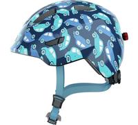 Abus - Smiley 3.0 Led - Casque vélo enfant Blue Car - S (45 - 50 cm)