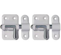 Abus SRR25W 59675 Targette 25 mm Blanc (Lot de 2)