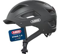 ABUS Casque de ville Hyban 2.0 – Casque de vélo unisexe, feu arrière, coque ABS