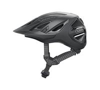 ABUS Casque de ville Urban-I 3.0 ACE - casque cycliste sportif avec feu arrière LED, visière rallongée et fermeture magnétique - pour femmes et hommes