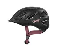 ABUS Stadtthelm Urban-I 3.0 - Casque de vélo avec feu arrière, visière et fermeture magnétique - pour femmes et hommes