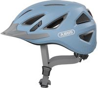 ABUS Stadtthelm Urban-I 3.0 - Casque de vélo avec feu arrière, visière et fermeture magnétique - pour femmes et hommes
