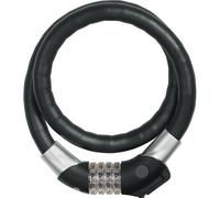 ABUS Antivol câble Steel-O-Flex Raydo Pro 1460/85 TexKF – support TexKF, 20 mm, niveau 6, noir