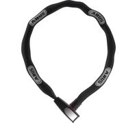 ABUS Antivol à chaîne Steel-O-Chain 8807K flexible en acier trempé Niveau de sécurité 8 noir 85 cm