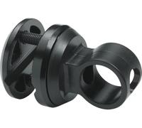 ABUS Support antivol pour vélo GH 50 – pour antivols à arceau – à fixer sur le porte-bagages, Noir