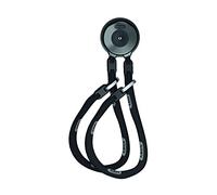 ABUS Support mural WCH + 2 chaînes ACH 9KS - pour la protection antivol des vélos et des motos dans les garages, les caves ou devant la maison - niveau de sécurité 13-110 cm Chaînes longues