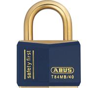 ABUS - T84MB/40 40mm Blue Safety First Cadenas inoxydable - ABUT8440BLU