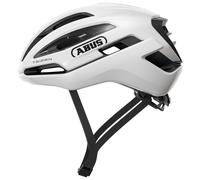 ABUS Casque gravel Taipan - Casque de vélo pour le gravel - léger, polyvalent et bien ventilé - avec support pour lunettes - pour adolescents, femmes et hommes - taille M, blanc