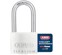 ABUS Titalium 64TI/40HB40 à anse haute - Cadenas de cave avec corps de serrure en aluminium massif spécial - anse en acier trempé - niveau de sécurité ABUS 5