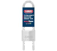 ABUS Titalium 64TI/50HB60-150 avec anse haute extensible - Cadenas de cave avec corps de serrure en aluminium spécial - anse en acier trempé - de sécurité ABUS 6