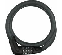 ABUS Cadenas à câble blindé Steel-O-Flex Tresorflex 6615C avec support SCMU – Niveau de sécurité 5