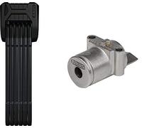 ABUS Unisex, Antivol pour vélo BORDO™ 6405 + Bosch, noir, one size