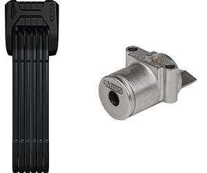 ABUS Unisex, Antivol pour vélo BORDO™ 6405 + Bosch, noir, one size