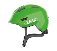 ABUS Casque Smiley 3.0 – Junior (pour enfants) Vert brillant Taille S 45–50 cm