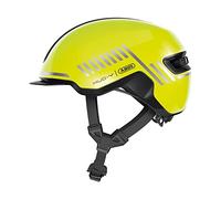 ABUS Urban Helm HUD-Y à LED arrière magnétique rechargeable & fermeture magnétique - casque de vélo cool pour usage quotidien - pour hommes et femmes