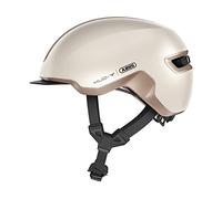 Casque Abus HUD-Y avec feu pour vélo ( Beige Champagne Gold / L )