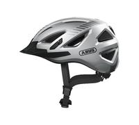 ABUS Stadtthelm Urban-I 3.0 - Casque de vélo avec feu arrière, visière et fermeture magnétique - pour femmes et hommes