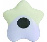 Abus Veilleuse Lily avec affichage de la température - Lumière bébé - Batterie intégrée - Multicolore - Longue autonomie - Blanc - 73155