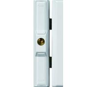 ABUS Verrou de Fenêtre DF88 AL0125 - Dispositif de Verrouillage des Fenêtres de Toit, à Verrouillage Identique - Niveau de Sécurité 8 - 31723 - Blanc